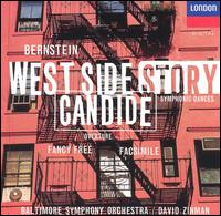 Bernstein: West Side Story; Candide; Fancy Free; Facsimile von David Zinman