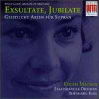 Mozart: Exsultate, Jubilate von Edith Mathis