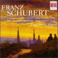 Schubert: Fantaisie in C-Dur; Grazer; Zwei Scherzi D 593; Drei Klavierstücke D 946; Adagio D 612 von Peter Rösel