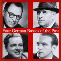 Four German Basses of the Past von Various Artists