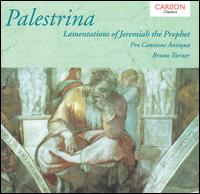 Palestrina: Lamentations of Jeremiah the Prophet von Various Artists