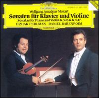 Mozart: Sonatas for Piano and Violin K.526 & K.547 von Itzhak Perlman