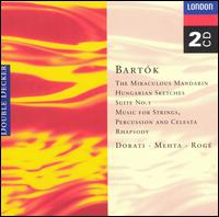 Bartók: The Miraculous Mandarin; Hungarian Sketches: Suite No. 1 von Various Artists