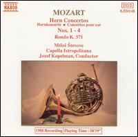 Mozart: Horn Concertos Nos. 1-4; Rondo, K371 von Milos Stevove