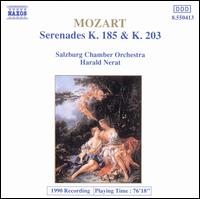 Mozart: Serenades, K185 & K203 von Various Artists