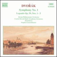 Dvorák: Symphony No. 1; Legends Op. 59, Nos. 1-5 von Stephen Gunzenhauser