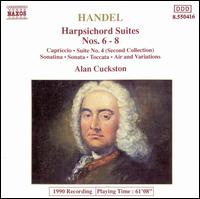 Handel: Harpsichord Suites Nos. 6-8 von Alan Cuckston