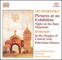 Mussorgsky: Pictures at an Exhibition; Night on the Bare Mountain; Borodin: In the Steppes of Central Asia von Daniel Nazareth