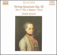 Haydn: String Quartets, Op. 55 von Kodaly Quartet