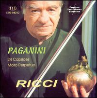 Paganini: 24 Caprices; Moto Perpetuo von Ruggiero Ricci