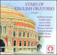 Stars of English Oratorio, Vol.1 von Various Artists