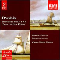 Dvorák: Symphonies Nos. 7, 8, 9 von Carlo Maria Giulini