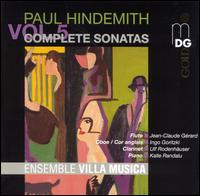 Hindemith: Complete Sonatas, Vol. 5 von Ensemble Villa Musica
