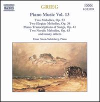 Grieg: Piano Music, Vol. 13 von Einar Steen-Nökleberg