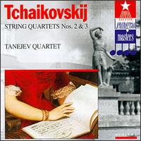 Tchaikovsky: String Quartet No3, Op30; String Quartet No2, Op22 von Various Artists