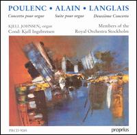 Poulenc: Concerto for organ & strings in Gm; Alain: Suite for organ Op48 von Various Artists