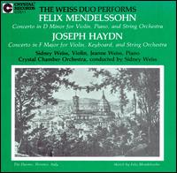Mendelssohn: Concerto in D Minor; Haydn: Concerto in F Major von Weiss Duo