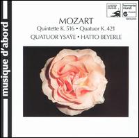 Mozart: Quintette K. 516; Quatuor K. 421 von Various Artists