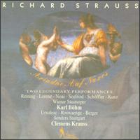 Ariadne auf Naxos von Various Artists