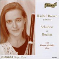 Rachel Brown performs Schubert & Boehm von Rachel Brown ...