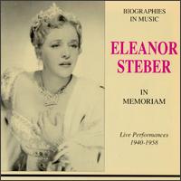 Eleanor Steber: In Memoriam von Eleanor Steber