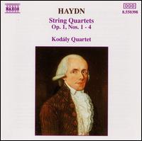 Haydn: String Quartets, Op. 1, Nos. 1-4 von Kodaly Quartet