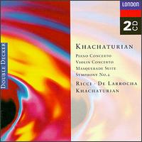 Khachaturian: Concerto for violin in Dm; Concerto for piano in Df von Various Artists