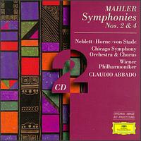 Mahler: Symphony No. 4; Symphony No. 2 von Various Artists