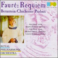 Faure: Requiem Op48; Bernstein: Chichester Psalms No1-3 von Richard Hickox