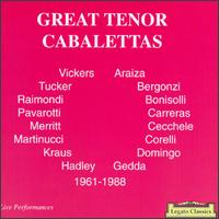 Great Tenor Cabalettas von Various Artists