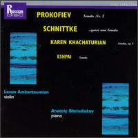 Sergei Prokofiev: Sonata No. 2; Alfred Schnittke: ...quasi una Sonata; Karen Khachaturian: Sonata Op. 1 von Levon Ambartsumian