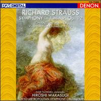 Richard Strauss: Symphony in F Minor, Op. 12 von Hiroshi Wakasugi