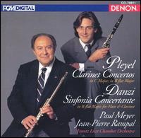 Pleyel: Clarinet Concertos; Danzi: Sinfonia Concertante von Various Artists