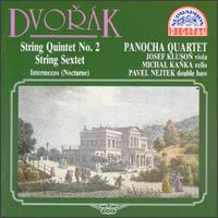 Dvorák: String Quintet No. 2; String Sextet; Intermezzo (Nocturne) von Panocha Quartet