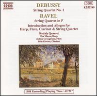 Debussy, Ravel: String Quartets von Kodaly Quartet
