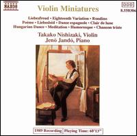 Violin Miniatures von Takako Nishizaki