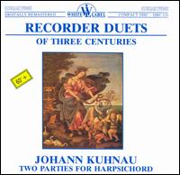Telemann, Morley, Kuhnau: Works for Recorder von Various Artists