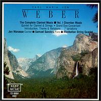 Weber: Complete Clarinet Music, Vol. 1 von Various Artists