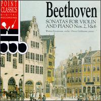 Beethoven Sonatas for Violin and Piano, Nos. 2,3, & 6 von Various Artists
