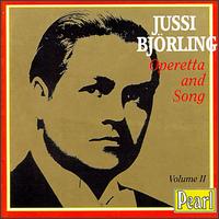 Jussi Bjorling-Operetta and Song, Vol.II von Jussi Björling