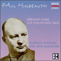 Paul Hindemith: Nobilissima Visione; Suite Französischer Tänze von Various Artists