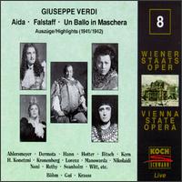 Verdi: Aida; Falstaff; Un Ballo in Maschera, [Highlights] von Various Artists