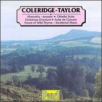 Samuel Coleridge-Taylor: Hiawatha - excerpt; Othello Suite; Christmas Overture; Suite de Concert; etc. von Various Artists