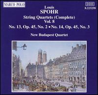 Louis Spohr: String Quartets (Complete), Vol. 8 von New Budapest String Quartet
