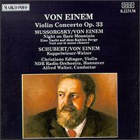 Gottfried von Einem: Violin Concerto von Alfred Walter