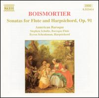 Boismortier: Sonatas for Flute and Harpsichord, Op. 91 von American Baroque Ensemble
