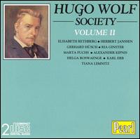 Hugo Wolf Society, Vol.2 von Various Artists
