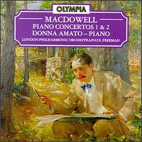 MacDowell: Piano Concertos Nos. 1 & 2 von Donna Amato