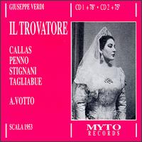 Verdi: Il Trovatore von Maria Callas