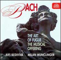 Bach: The Art of Fugue; The Musical Offering von Milan Muclinger